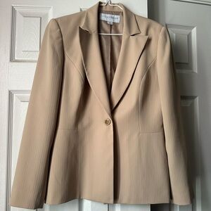 Sag Harbor gold/tan blazer jacket